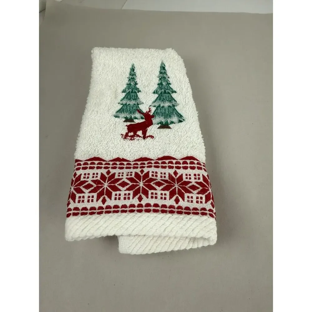 Christmas Towels 4 Hand Various Holiday Designs Colors and Sizes Branded